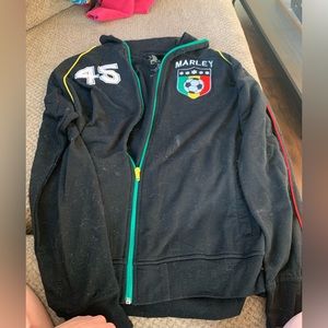 Bob Marley zip up jacket size L unisex